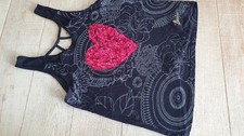 Desigual Damen Top in schwarz