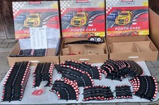 3 geb. Carrera Profi Power Cars Rennbahn mit vielen seltenen guten Bahnteilen