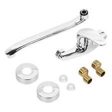 Wasserhahn Küchenarmatur Mischbatterie Armatur Schwenkbar Auslauf Wandmontage