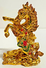 Goldenes Pferd / Glückspferd