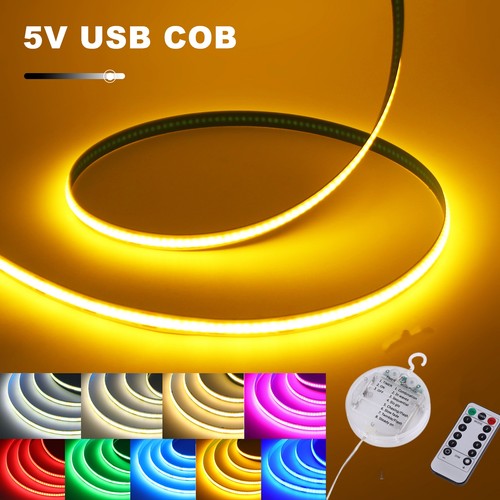 Cob led streifen - cob, 5v