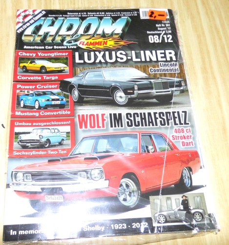 Chrom und flammen auto - und,