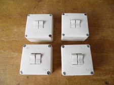 4 Stück DDR Lichtschalter