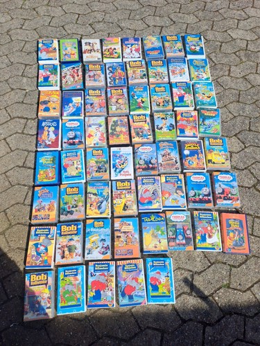 61x vhs kinderfilme sammlung - kinderfilme,