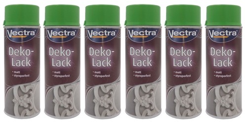 Vectra dekolack gelbgrün - 6x,