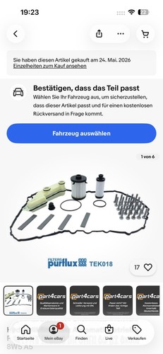 Hydraulikfiltersatz