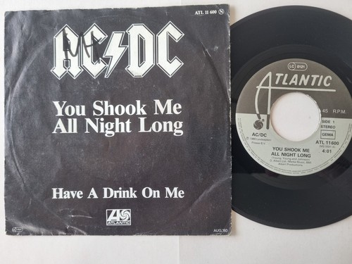 You shook me all night - you,
