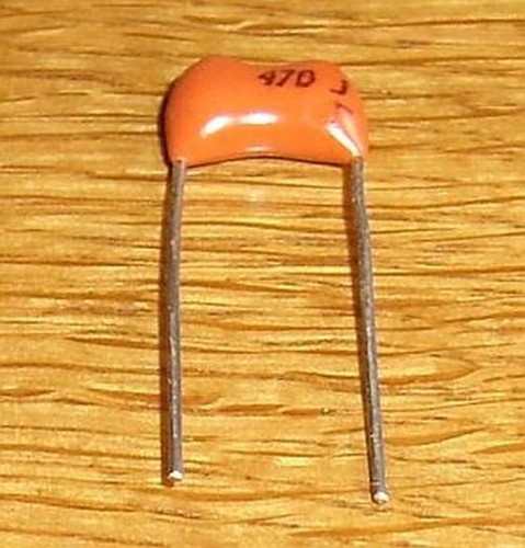 Glimmerkondensator 470 pf - 5, x