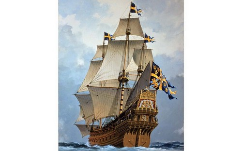 Airfix 144 swedish - airfix, warship