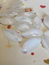 Vintage UF Weißglas Mondstein