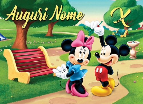 Waffel micky maus minnie - waffel,