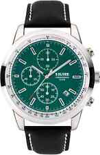 s.Oliver Lederarmbanduhr