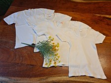 Original Vintage 4  Kinder Shirt Feinripp Gr. 128 Schiesser Tausendsassa