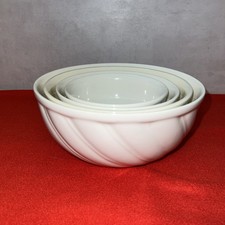 DDR VEB Torgau Steingutwerk Keramik Schüssel Heike 2-5 Ostalgie Steingut Weiß