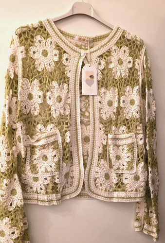 Häkeljacke crochet boho - crochet, stil