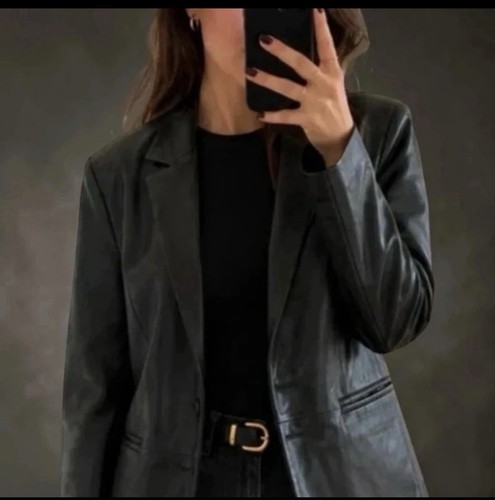 Maje jacke blazer leder - maje,