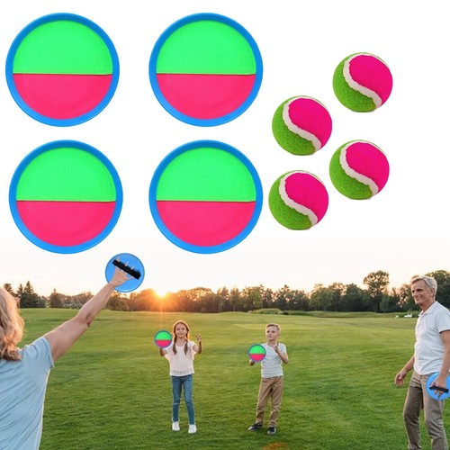 4pcs klettballspiel wurfspiel - klettballspiel,