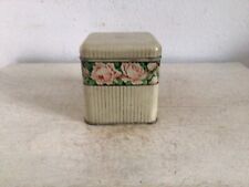 Alte Blechdose Rosendekor Brocante Dose Vintage Shabby Landhaus Nostalgie Deko