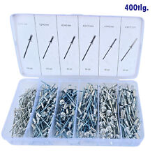 400tlg Blindnieten Set Alu