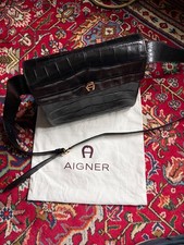 Original AIGNER große Leder