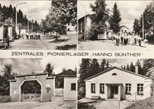 DDR, Tannenbergsthal OT Gottesberg, Pionierlager "Hanno Günther" interessante AK