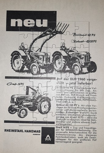 Werbeanzeige 1960 rheinstahl - werbeanzeige,