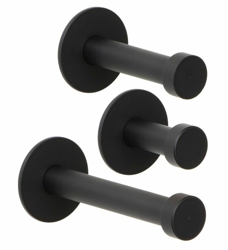 Edelstahl kleiderhaken schwarz - kleiderhaken,