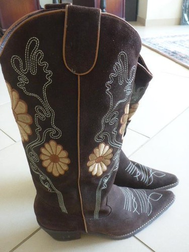 Cowboy stiefel braun tolles - stiefel, braun,