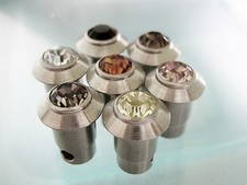 6mm Zylinder - mit 6mm Strass