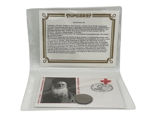 Numisbrief henry dunant - henry, 5