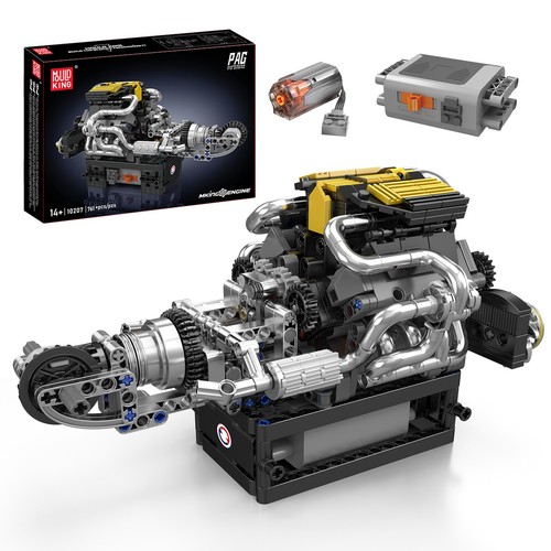 Mould king 10207 engine - 10207, v8