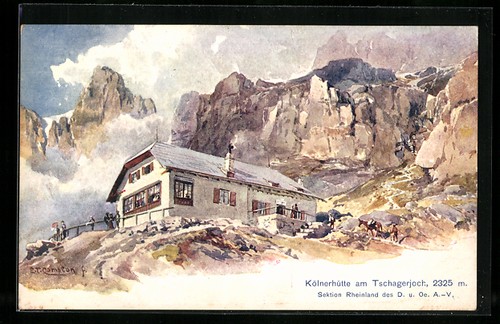 Künstler edward theodore - künstler-ak,