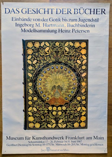 Plakat das gesicht - das, der