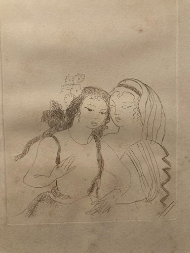Gravur marie laurencin 1940 - gravur,