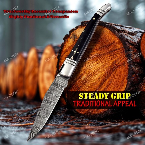 Damast taschenmesser - damast,