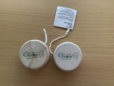 2 Jojo Natur Holz Werbeartikel Hotel Kinder Spielzeug JOJO Jo-Jo