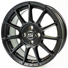 MSW smart 453 fortwo Alufelgen schwarz Sommerreifen Continental RDKS 16 Zoll