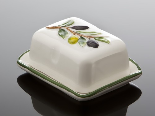 Bassano butterdose oliven - butterdose,