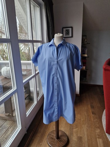 Kleid blau oversize neu - 36,