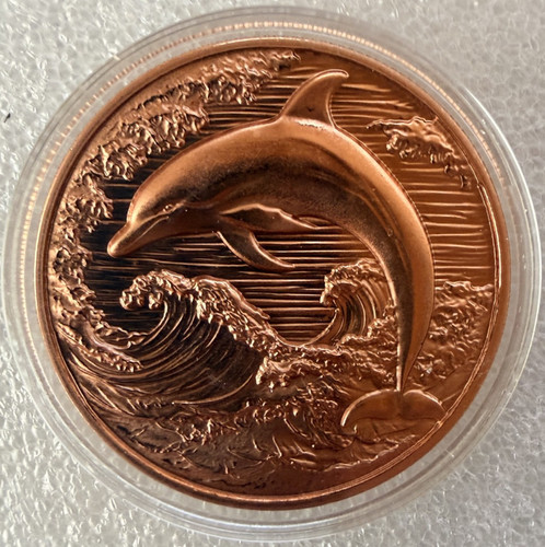 Kupfermünze delfin 999 - 1, oz