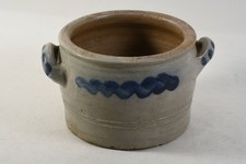 C25M13- Steinzeug Henkeltopf Schmalztopf