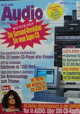 AUDIO 4/95, ARL STEP 2,B&W CDM 2,ELAC ELEGANT 305,T+A PULSAR TAR 700 E,KEF 101 3