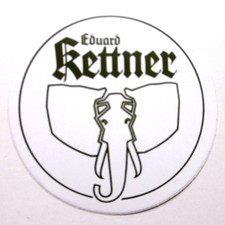Werbe-Aufkleber Eduard Kettner