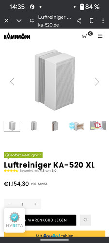 Luftreiniger kampmann 520 - kampmann, ka