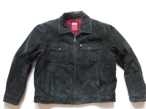 Levi leder jeansjacke xl - gr.,