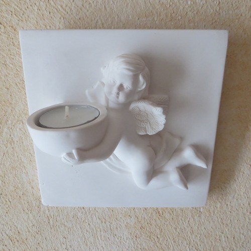 Deko wandbild engel weiß - wandbild,
