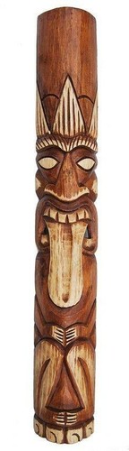 Tiki maske 100cm - maske,
