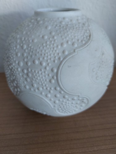 Weiße porzellanvase k - weiße, a.k