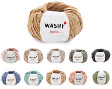 WASHI Bändchen-Textilgarn für sommerliche Strick-/Häkelprojekte - Katia Yarns