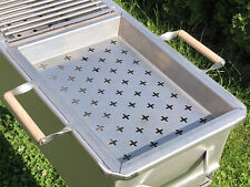 Gemüsegrillschale, Gemüseschale, Grillschale, Grillkorb aus Edelstahl 1.4571 V4A